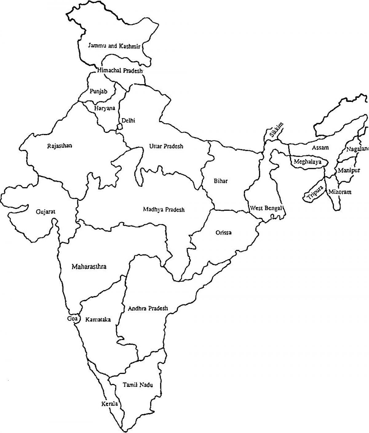 物理地図のインドの黒と白インドの物理地図の黒と白 南アジア アジア