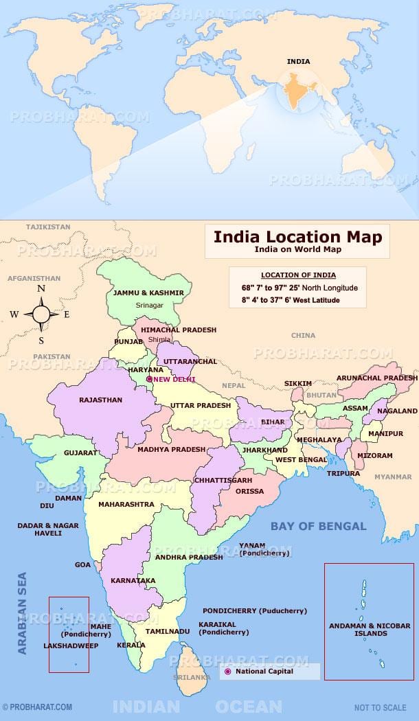 インドマップ