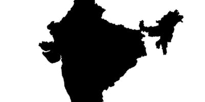 インドのベクトルの地図