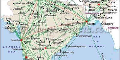 エアインドの地図